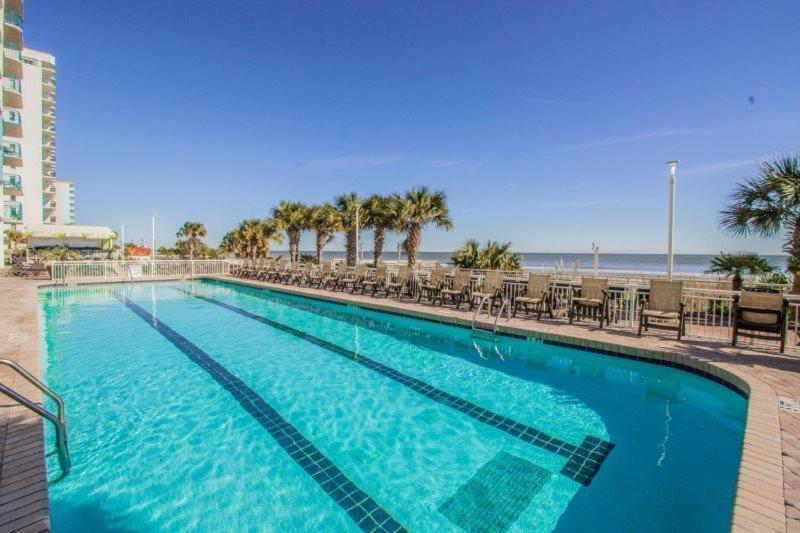 Spectacular Ocean Front Real 1 Bedroom Condo, 2 Ba Myrtle Beach Extérieur photo