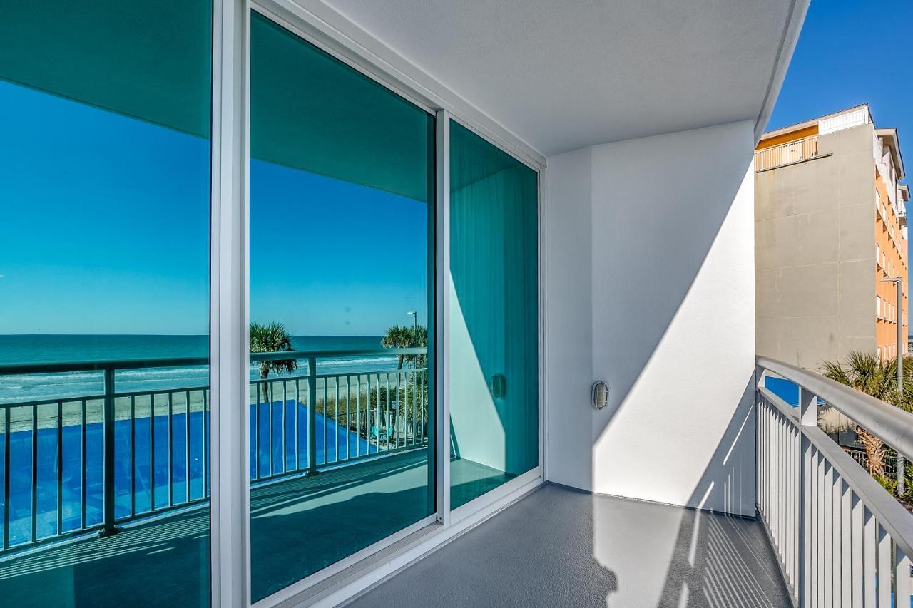 Spectacular Ocean Front Real 1 Bedroom Condo, 2 Ba Myrtle Beach Extérieur photo