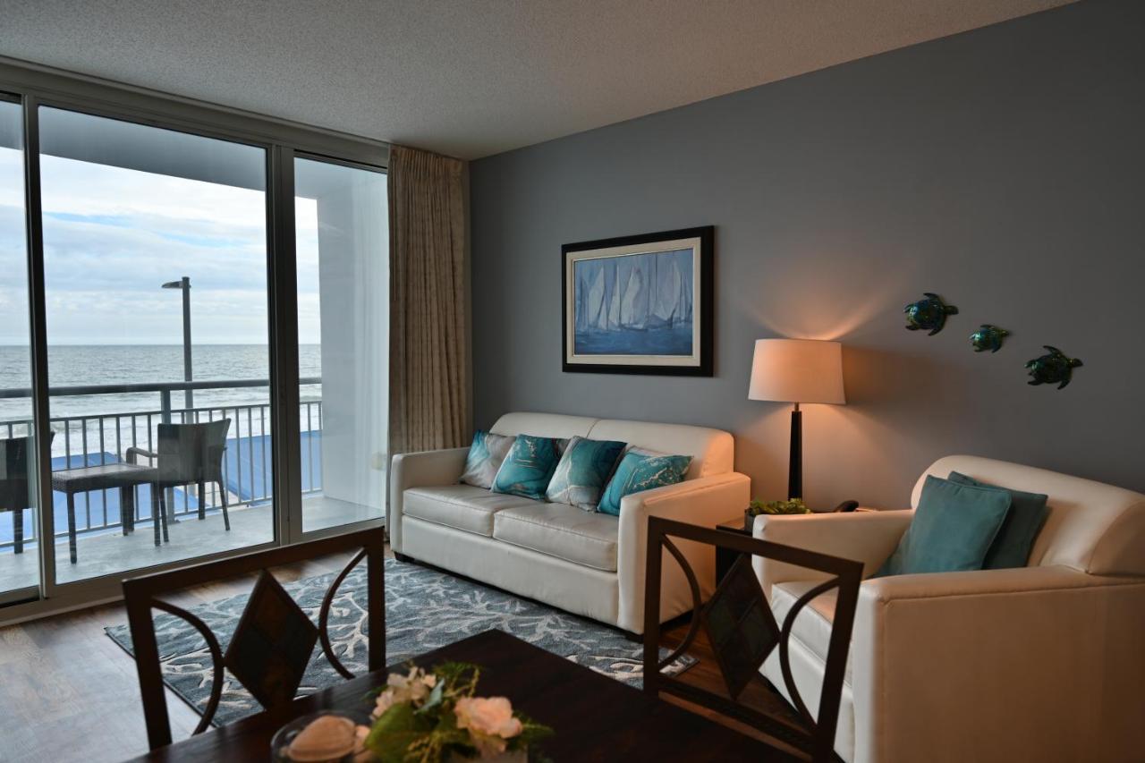 Spectacular Ocean Front Real 1 Bedroom Condo, 2 Ba Myrtle Beach Extérieur photo