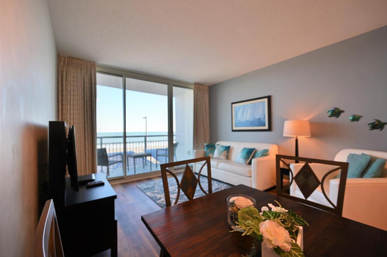Spectacular Ocean Front Real 1 Bedroom Condo, 2 Ba Myrtle Beach Extérieur photo